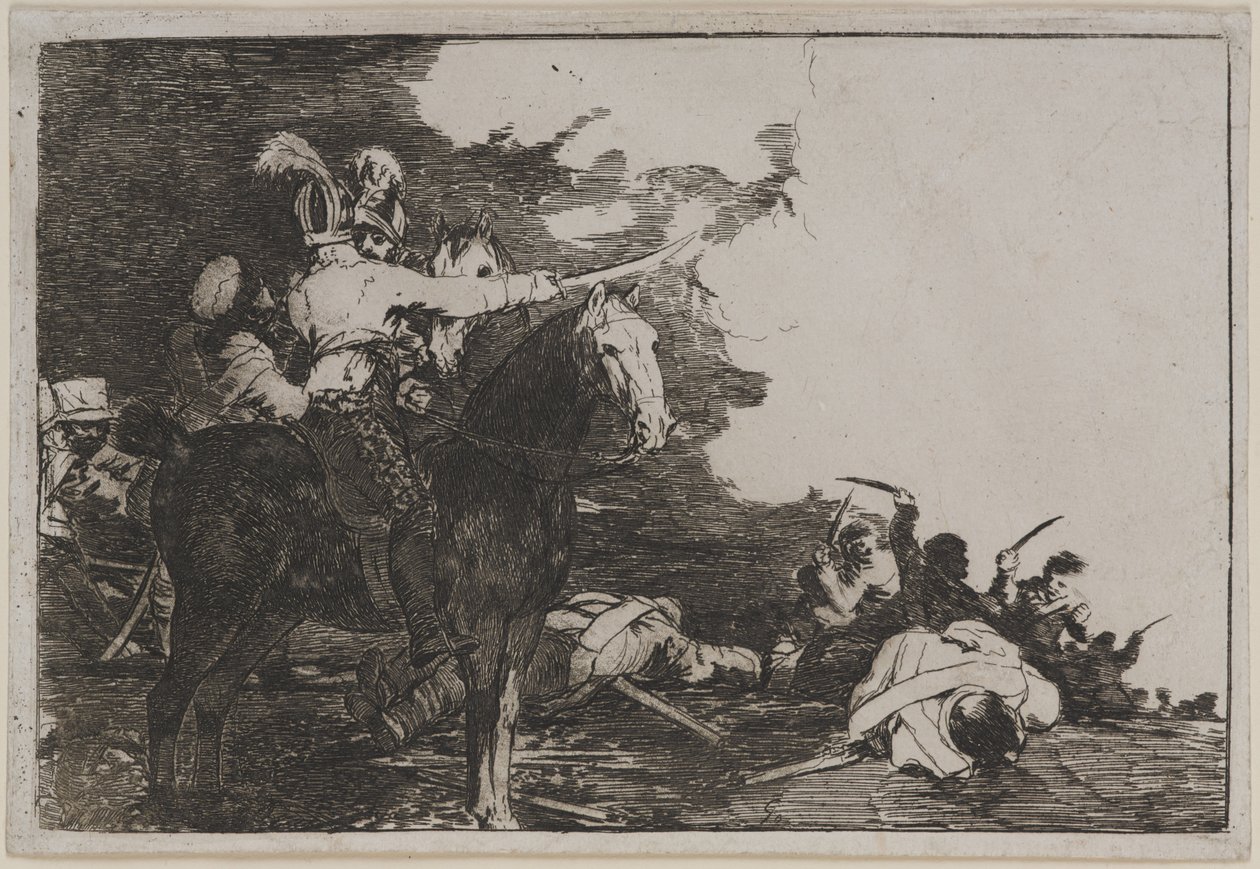 De håller inte med om "Disasters of War" av Francisco de Goya