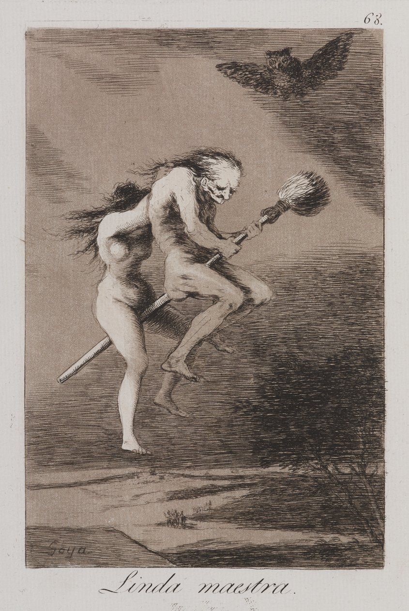 Snygg lärare! (Linda maestra!) av Francisco de Goya