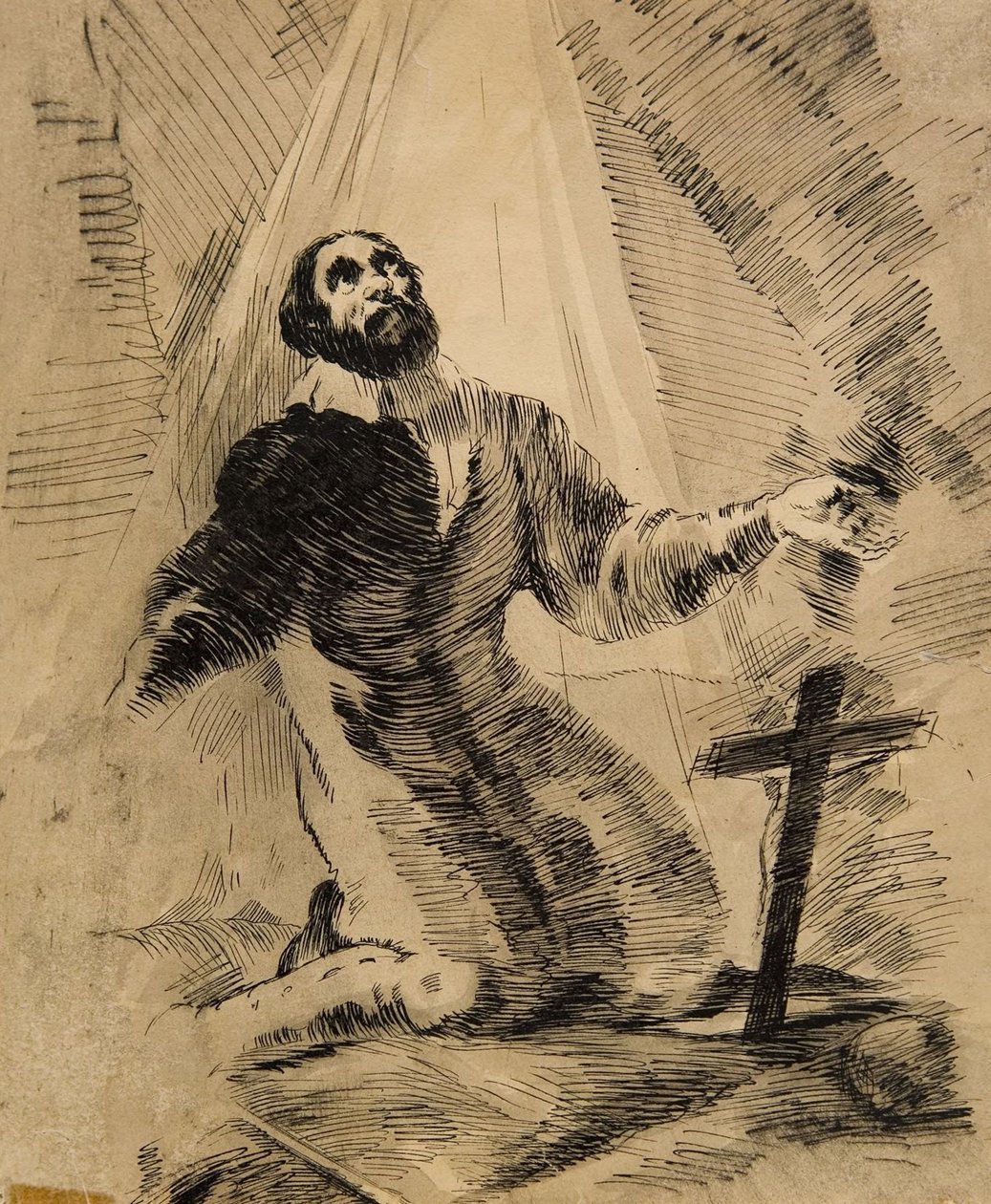 Sankt Isidor bonden av Francisco Jose de Goya y Lucientes