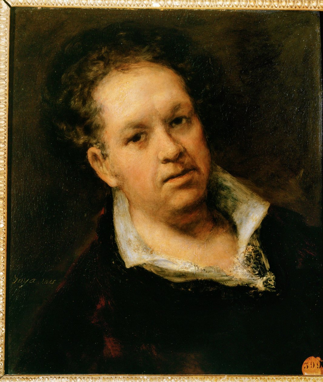 Självporträtt ... (målning på duk) av Francisco Jose de Goya y Lucientes