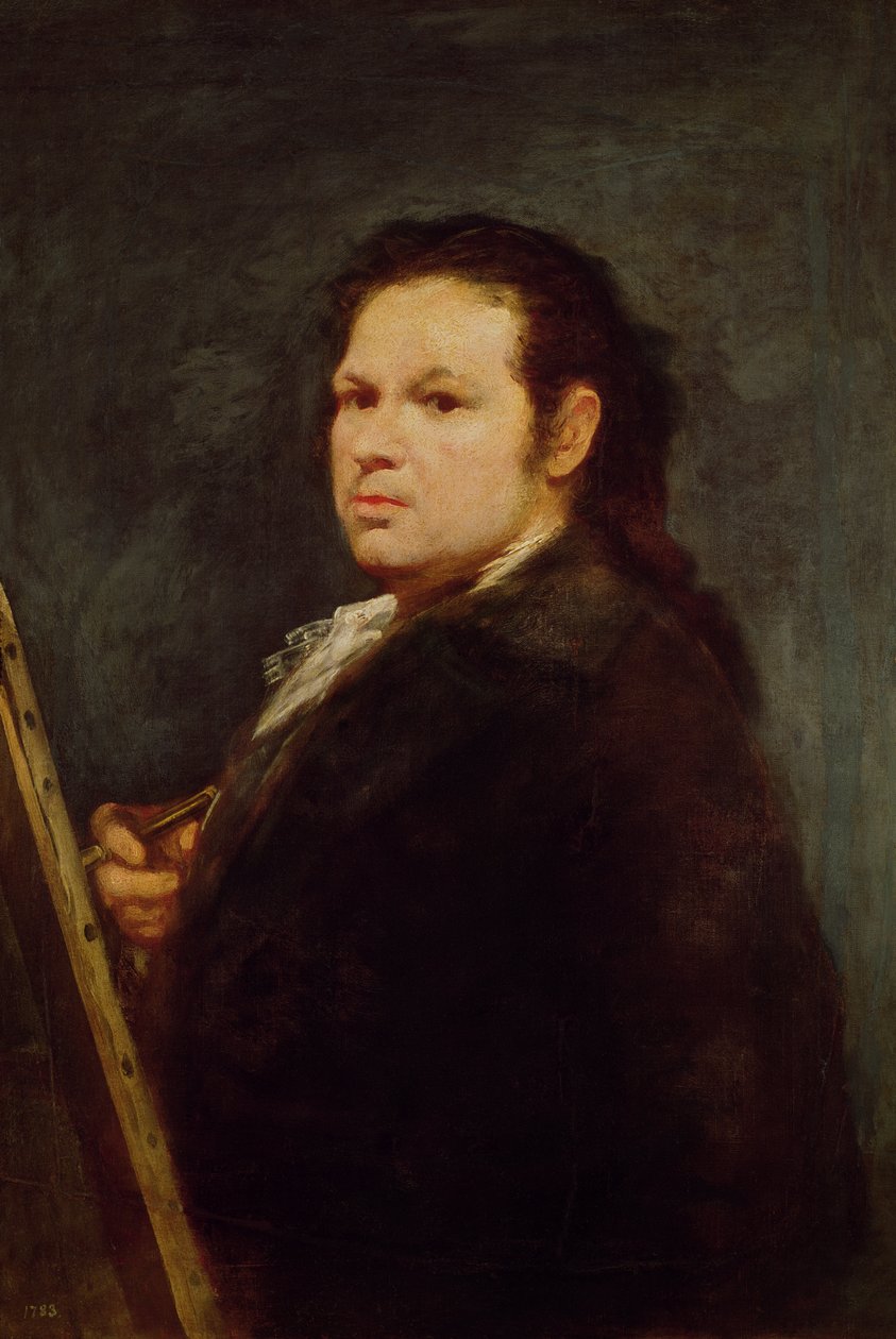 Självporträtt av Francisco de Goya