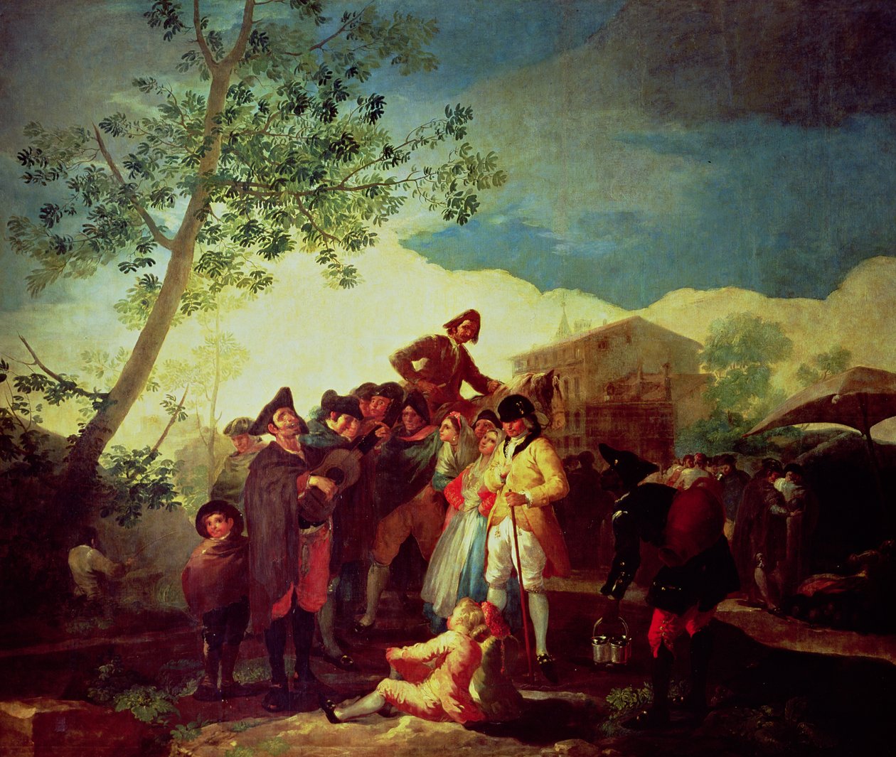The Blind Guitar Player, ca 1778 (olja på duk) av Francisco Jose de Goya y Lucientes