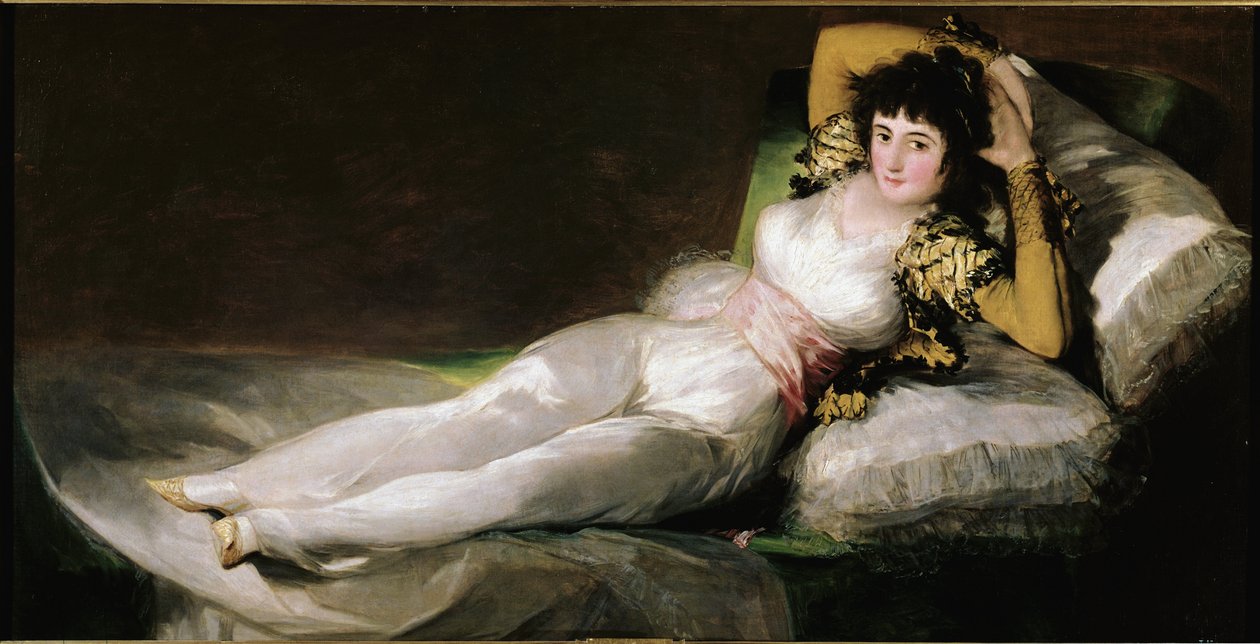 Den påklädda Maja av Francisco Jose de Goya y Lucientes