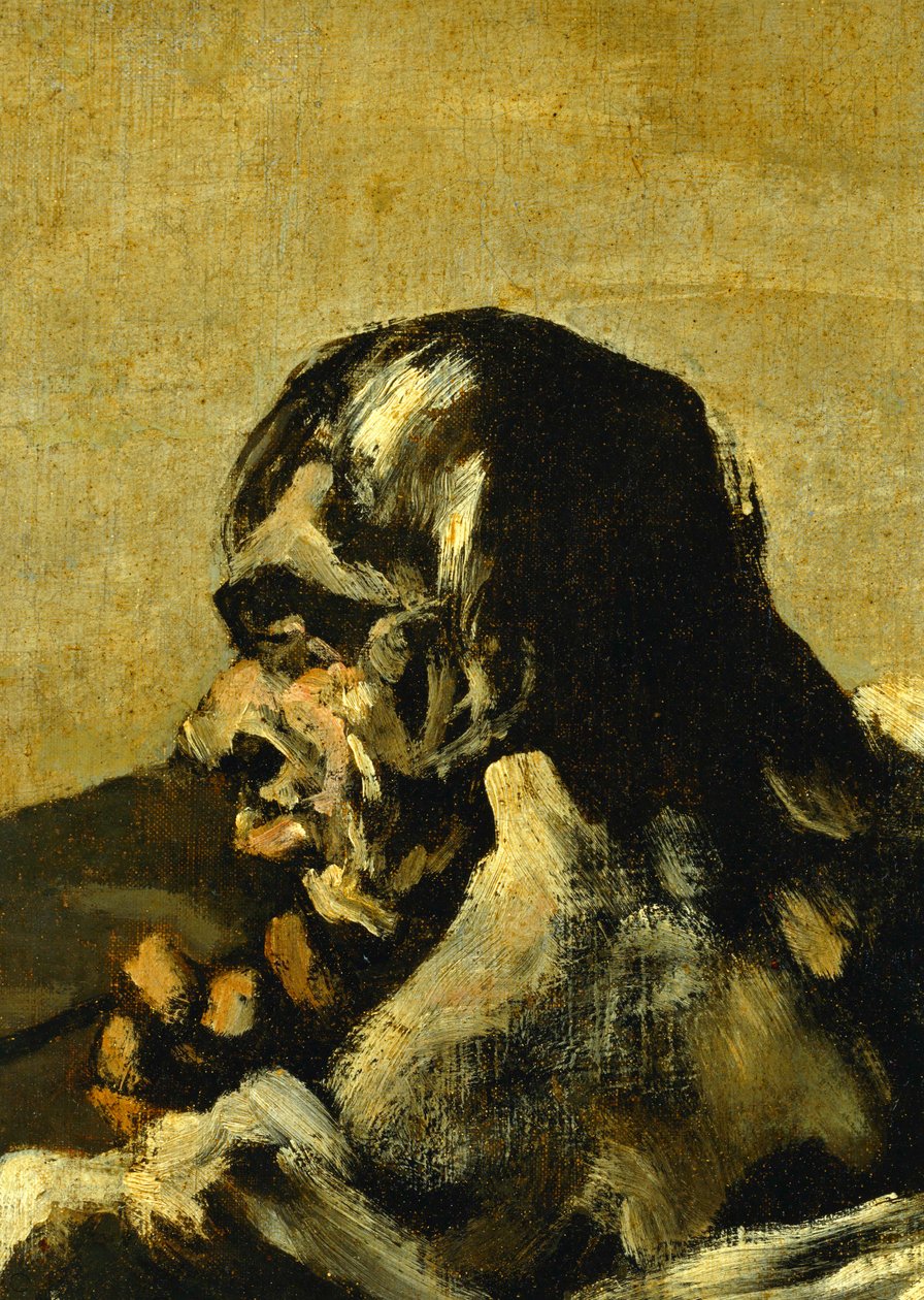The Fates ... (målning på duk) av Francisco Jose de Goya y Lucientes