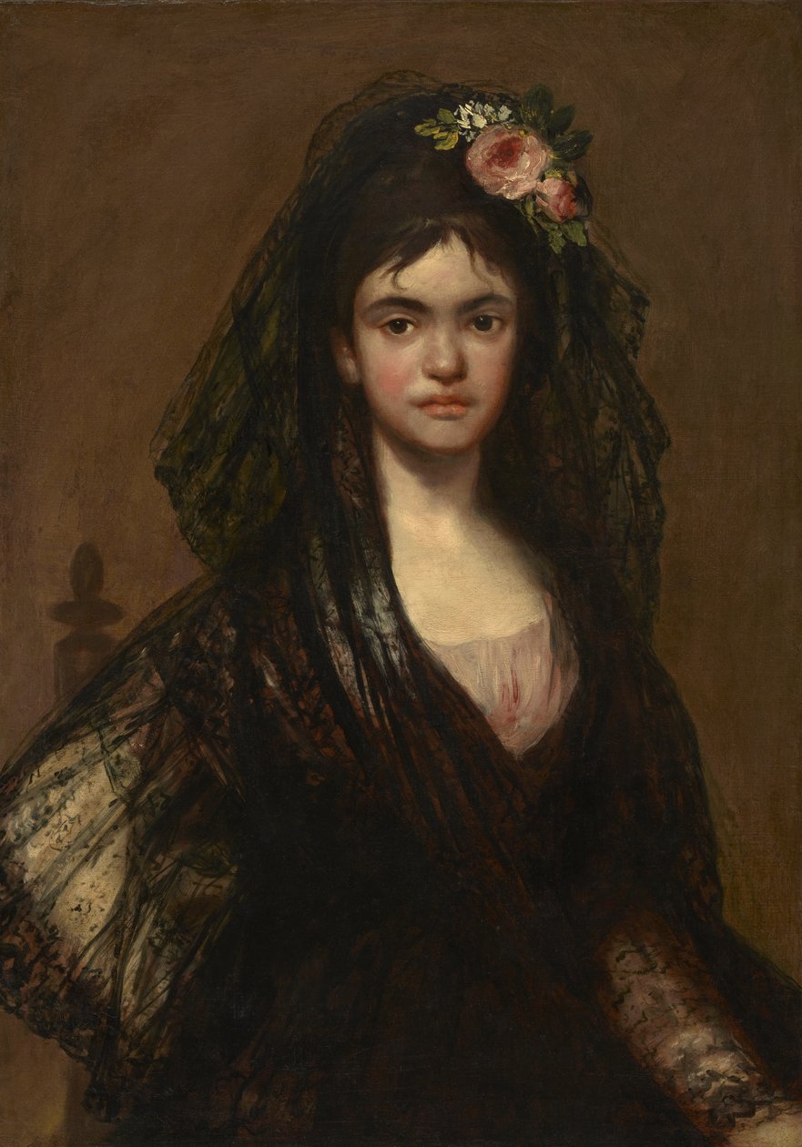 Madrileña, sent 1800-tal av Francisco de Goya
