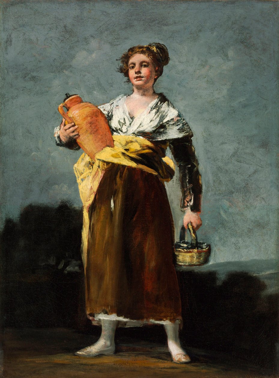 The Water Carrier, ca 1808-12 (olja på duk) av Francisco de Goya