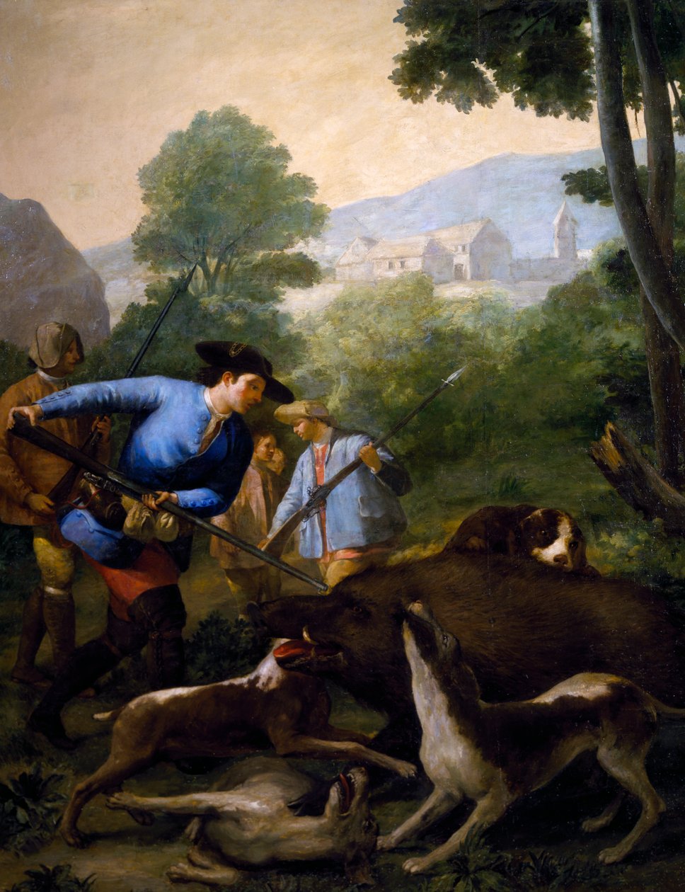 Galtjakten av Francisco Jose de Goya y Lucientes