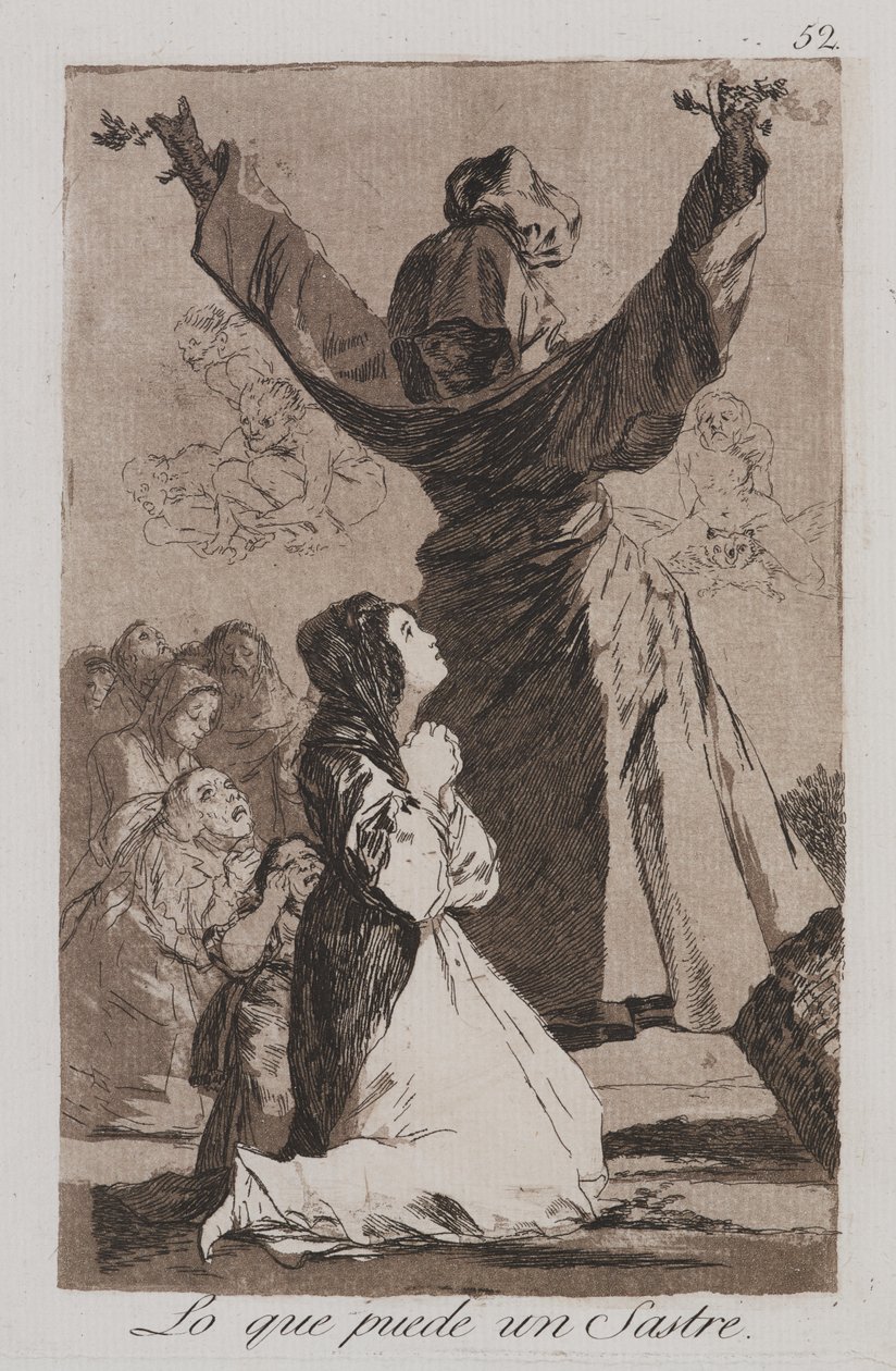 Vad en skräddare kan! (Vad en skräddare kan!) av Francisco de Goya