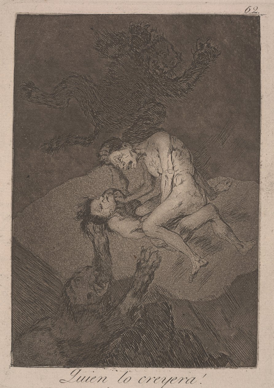 Vem skulle ha trott det! (Quien lo creyera!) av Francisco de Goya