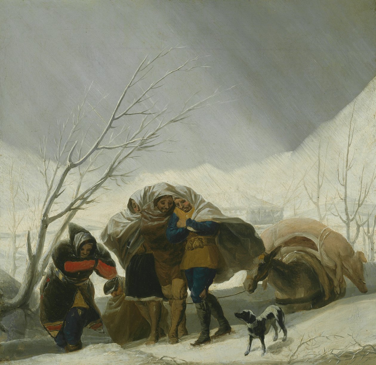 Vinterscen av Francisco Jose de Goya y Lucientes