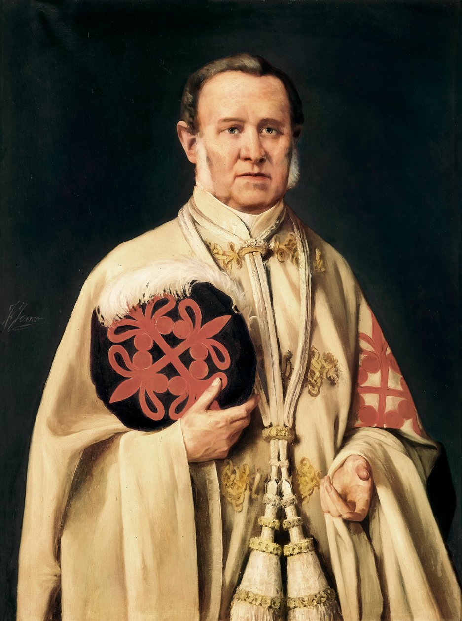 "Porträtt av markisen av Viluma, spansk militär och politisk adelsman" c.1850 (olja på duk) av Francisco Jover y Casanova
