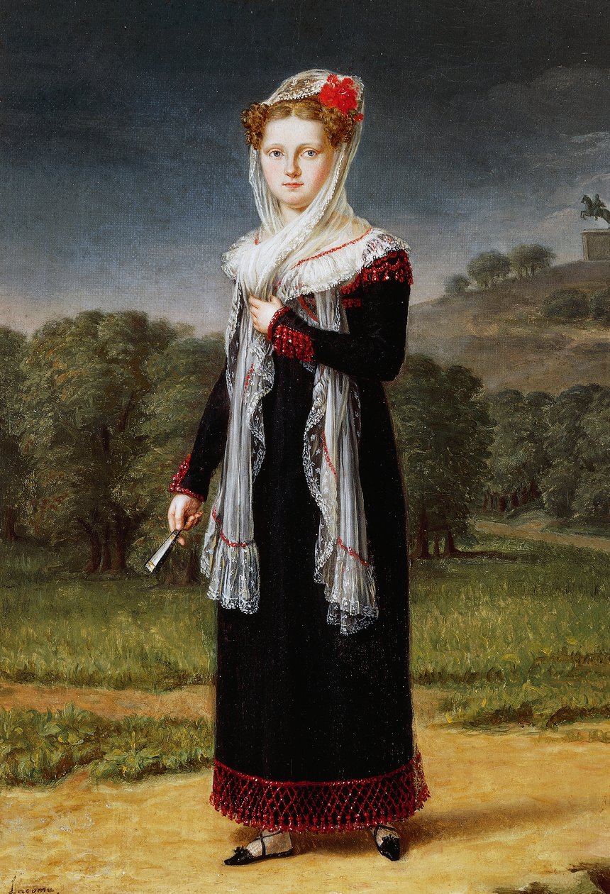 Porträtt av Marie Louise, hertiginna av Parma (Wien av Francisco Lacoma