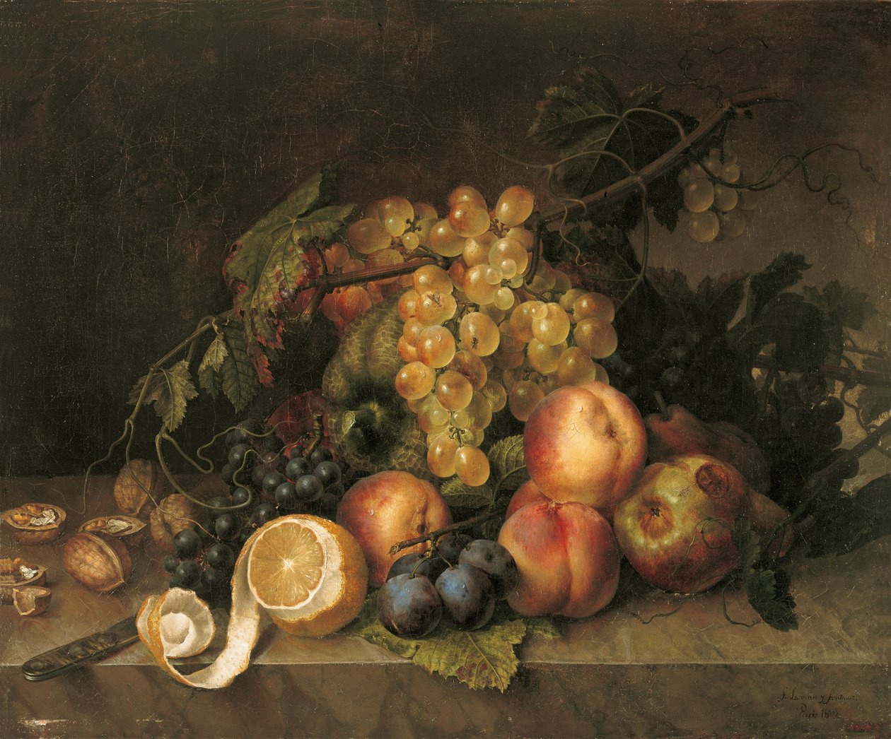 Stilla liv av Francisco Lacoma y Fontanet