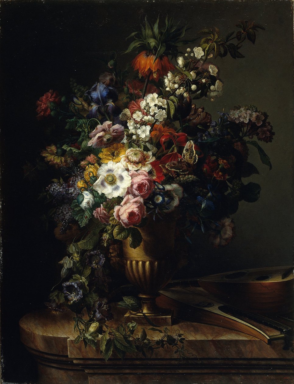 Vas med blommor av Francisco Lacoma y Fontanet