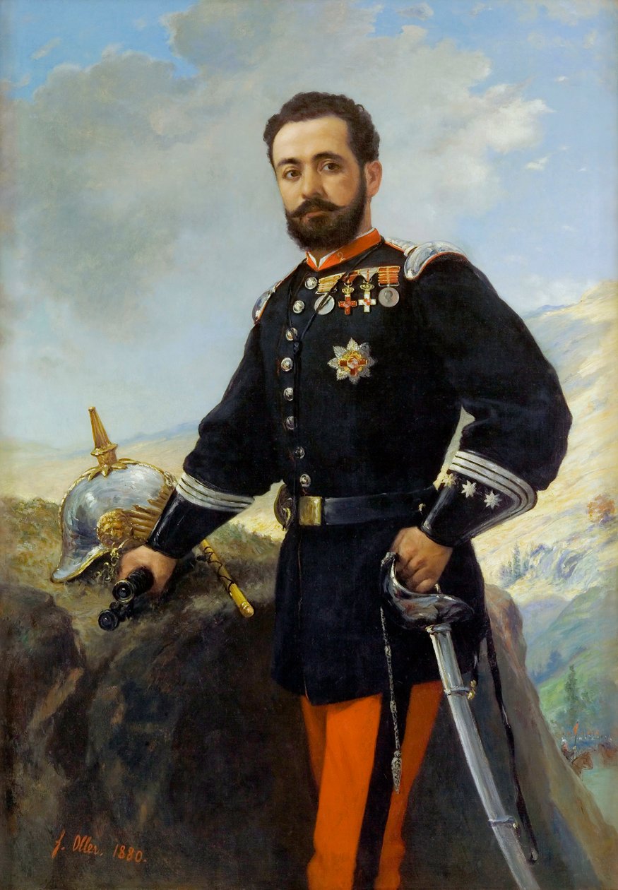 Retrato del Coronel Francisco Enrique Contreras av Francisco Manuel Oller