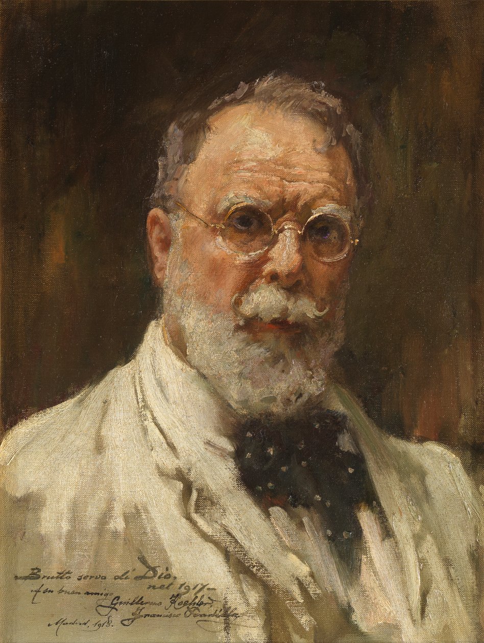 Spanska:  Autorretrato av Francisco Pradilla y Ortiz