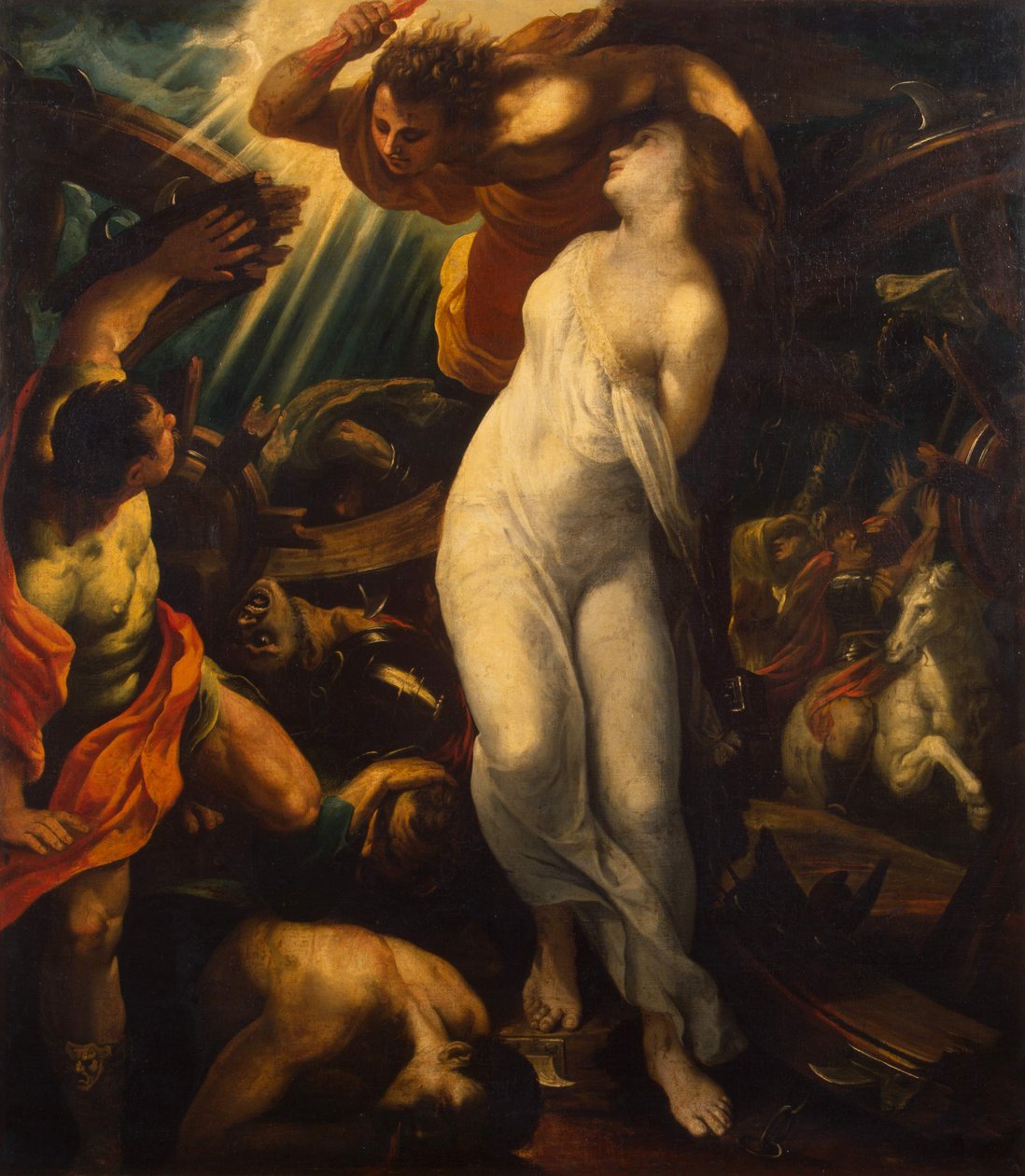 Sankta Katarinas martyrskap, 1600 av Francisco Ribalta