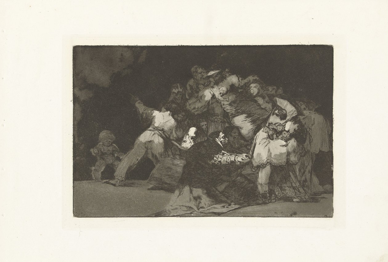 Allmän dårskap Disparata allmänt Los Disparates (The follies) (serietitel) Los Proverbios (Ordspråken) (serietitel) av Francisco de Goya