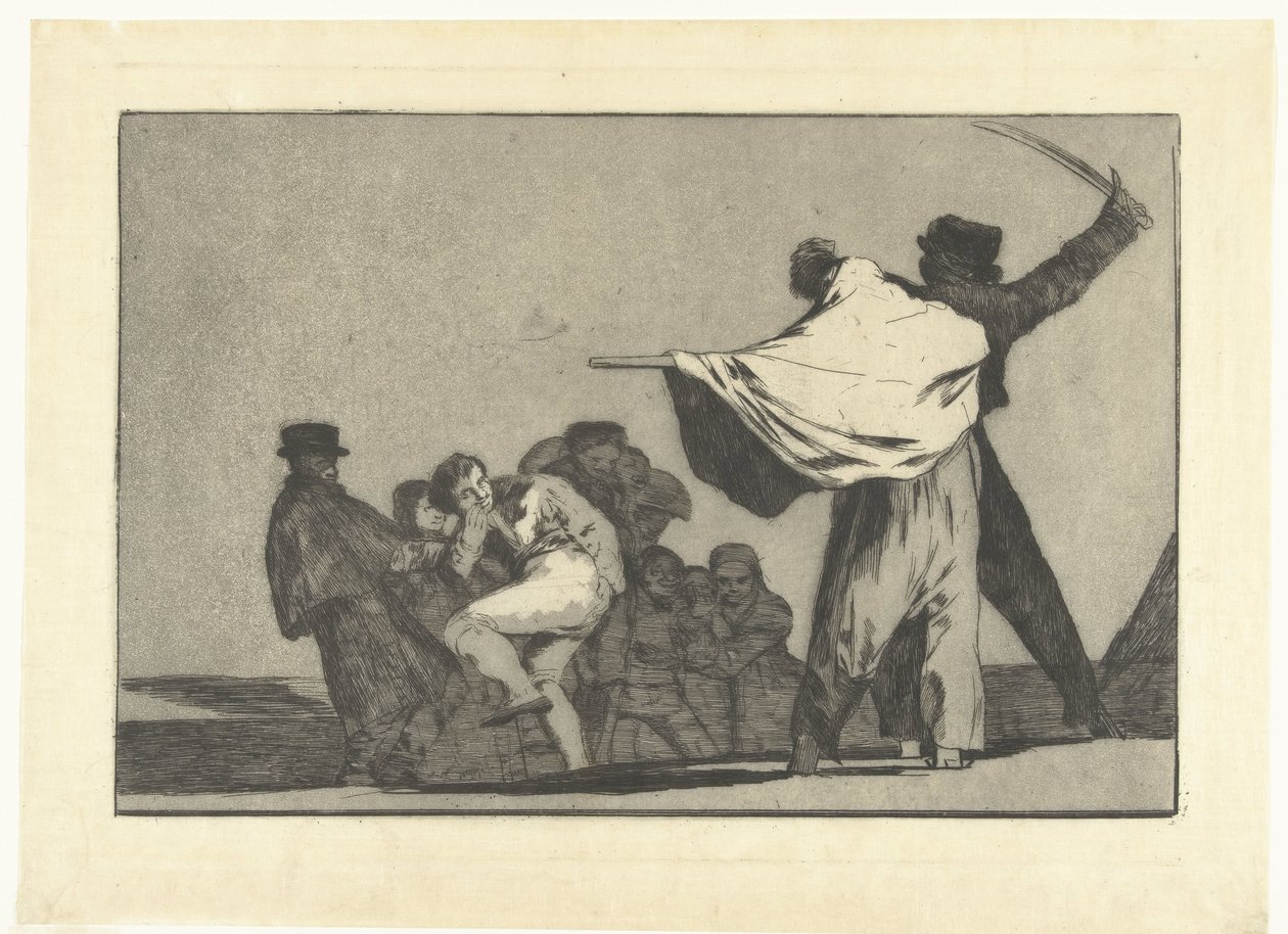 Känd dårskap Skingra Conocido Los Disparates (The follies) (serietitel) Los Proverbios (Ordspråken) (serietitel) av Francisco de Goya