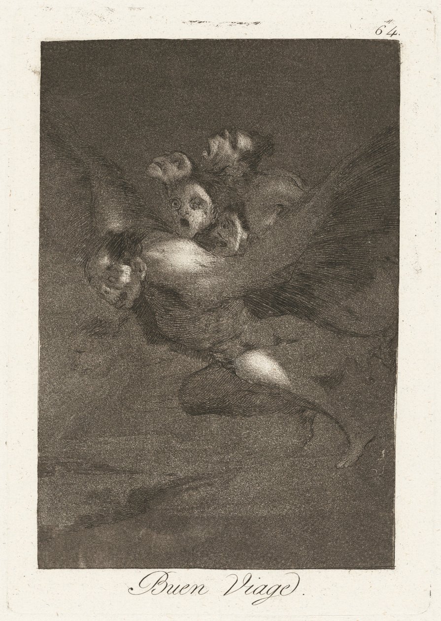 trevlig resa av Francisco de Goya