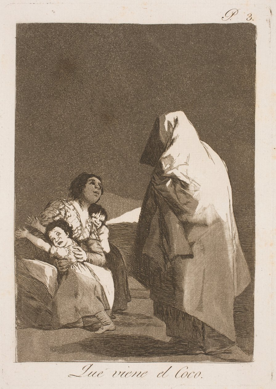 Bussebaskets undergång av Francisco de Goya