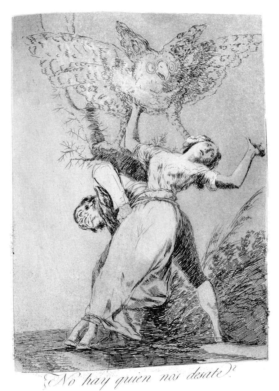 Kan någon förena oss, 1799 av Francisco de Goya