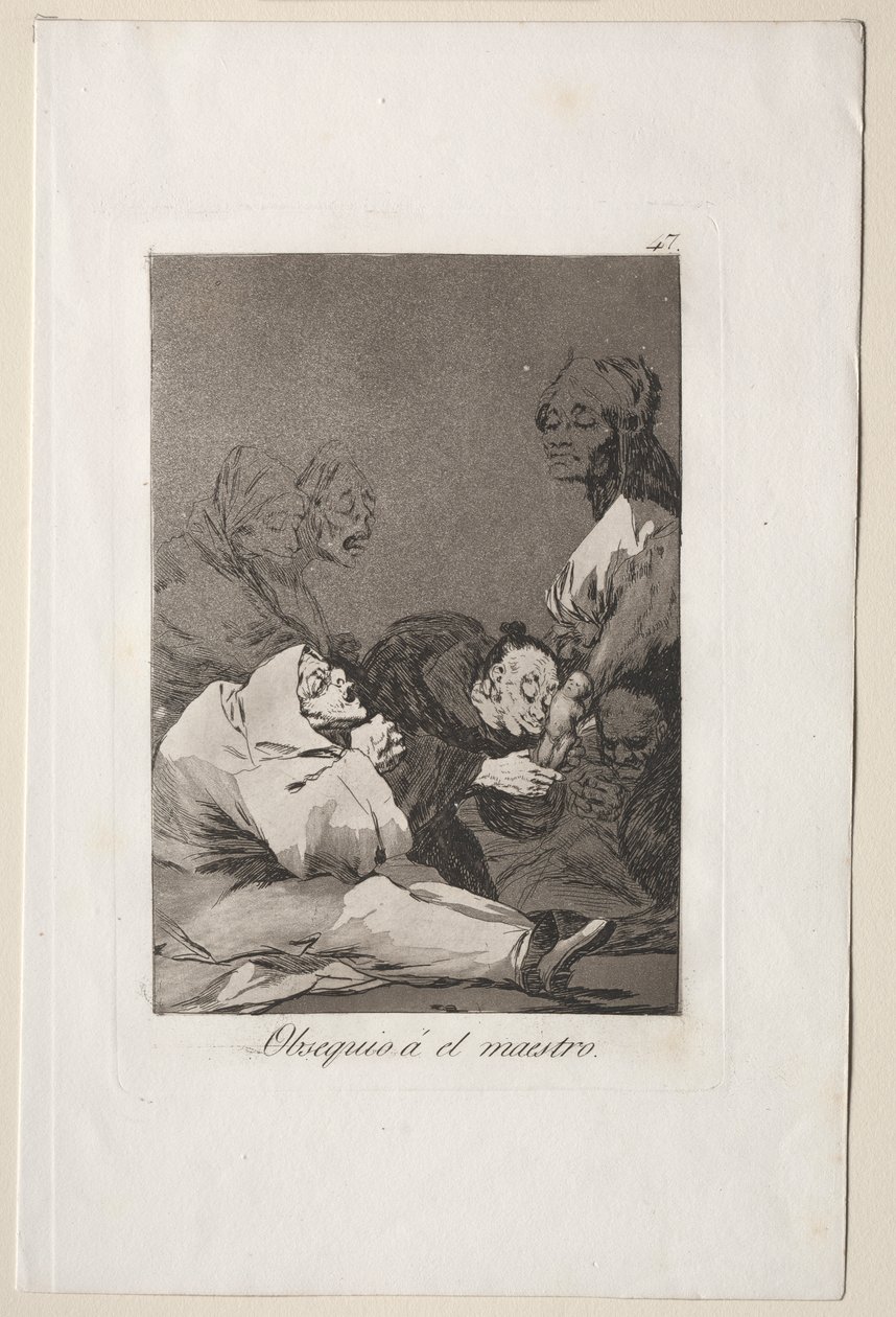 Caprichos: En gåva till mästaren av Francisco de Goya
