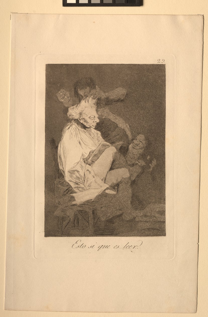 Caprichos: Det är verkligen att kunna läsa. av Francisco de Goya