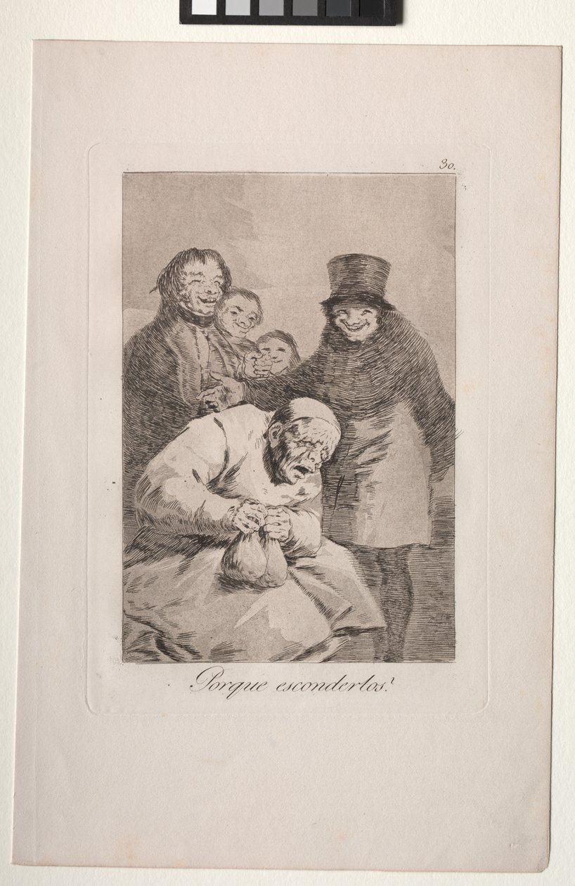 Caprichos: Varför dölja dem? av Francisco de Goya
