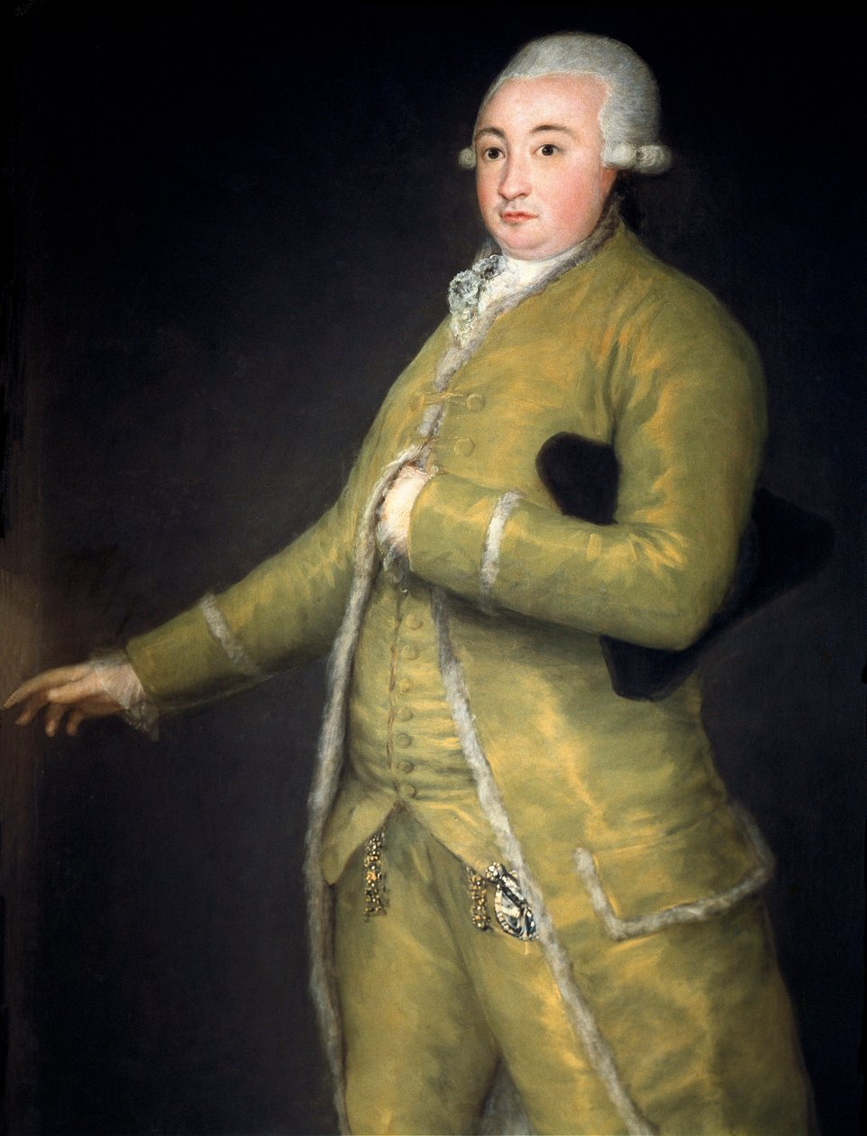 Greve Francois de Cabarrus (Francis de Cabarrus av Francisco de Goya