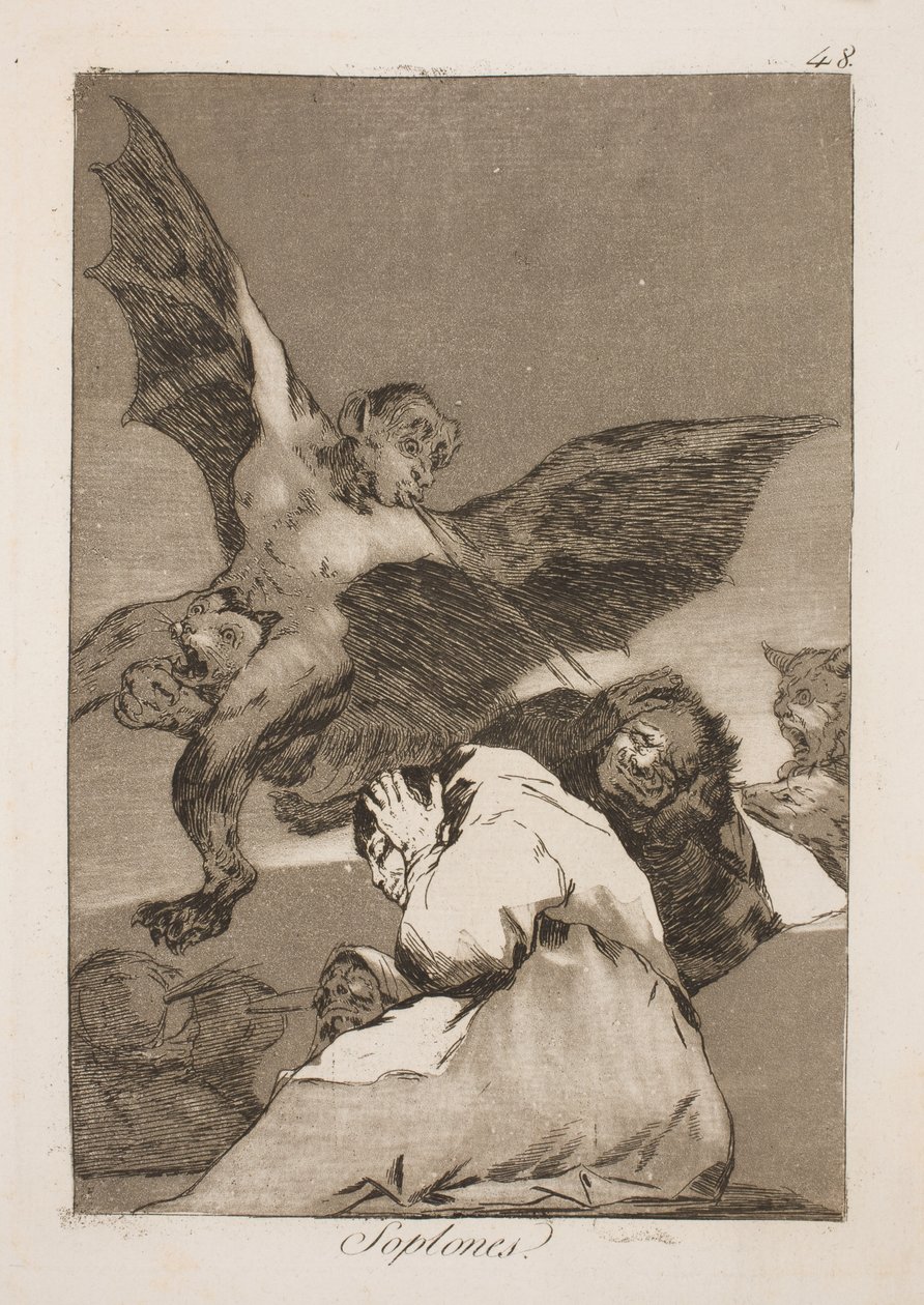 彼らはスウェーデン語でそれらを吹く av Francisco de Goya