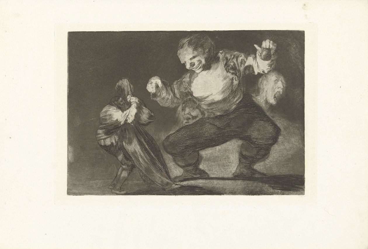 Av dwaas Bobalicon The Nonsense (De dwaasheden) (serietitel) Ordspråken (De spreekwoorden) (serietitel) av Francisco de Goya