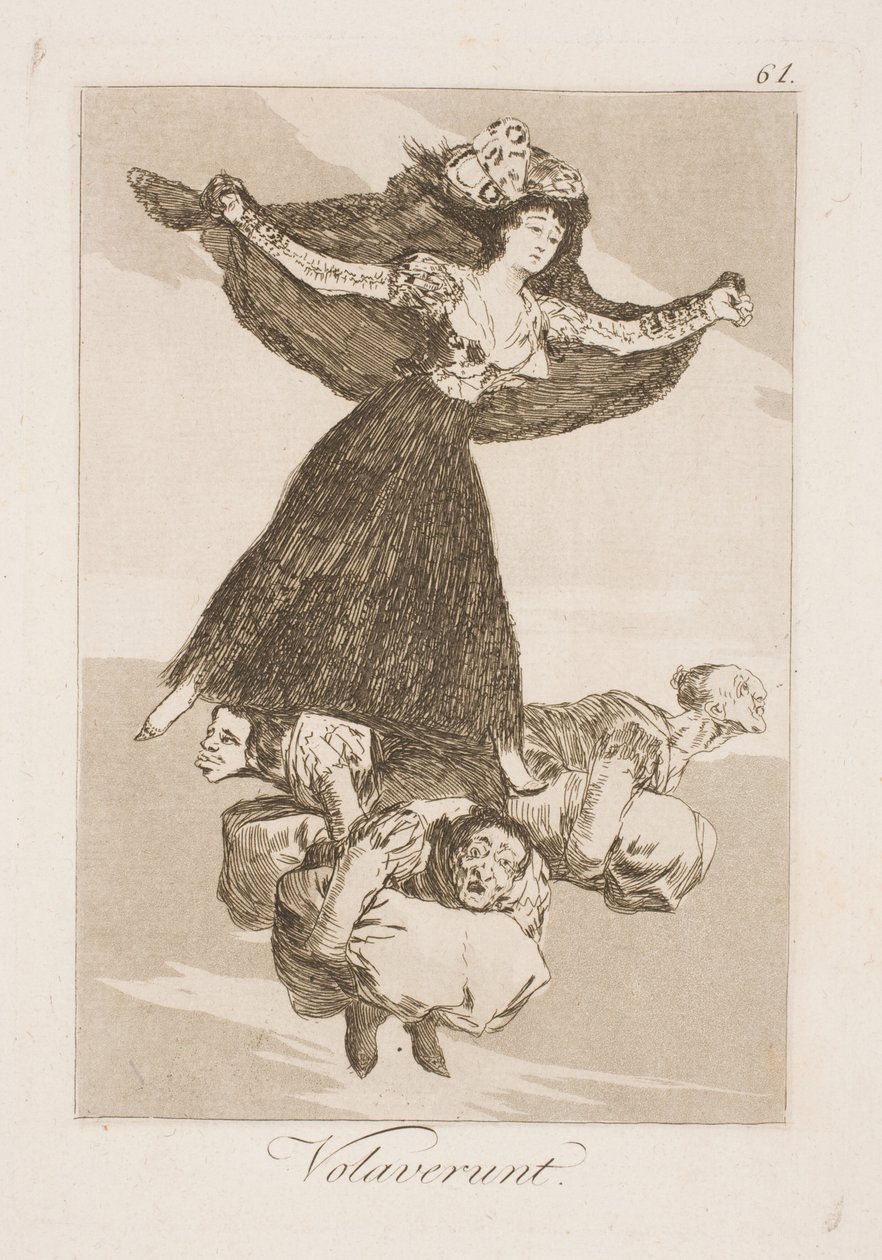 De har flugit iväg av Francisco de Goya