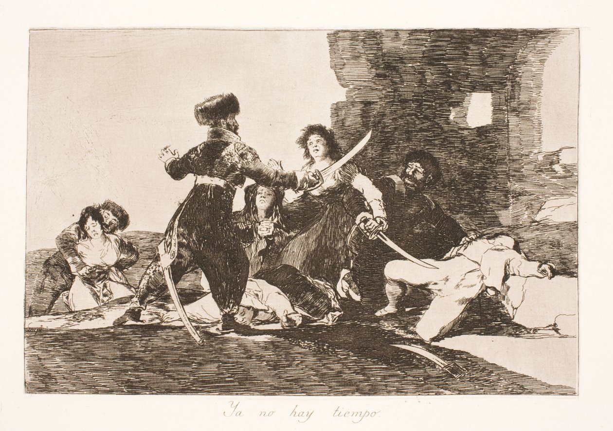 Det är redan för sent (19) av Francisco de Goya