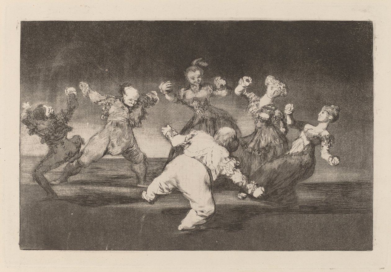 Disparate allegre (Merry Folly) av Francisco de Goya