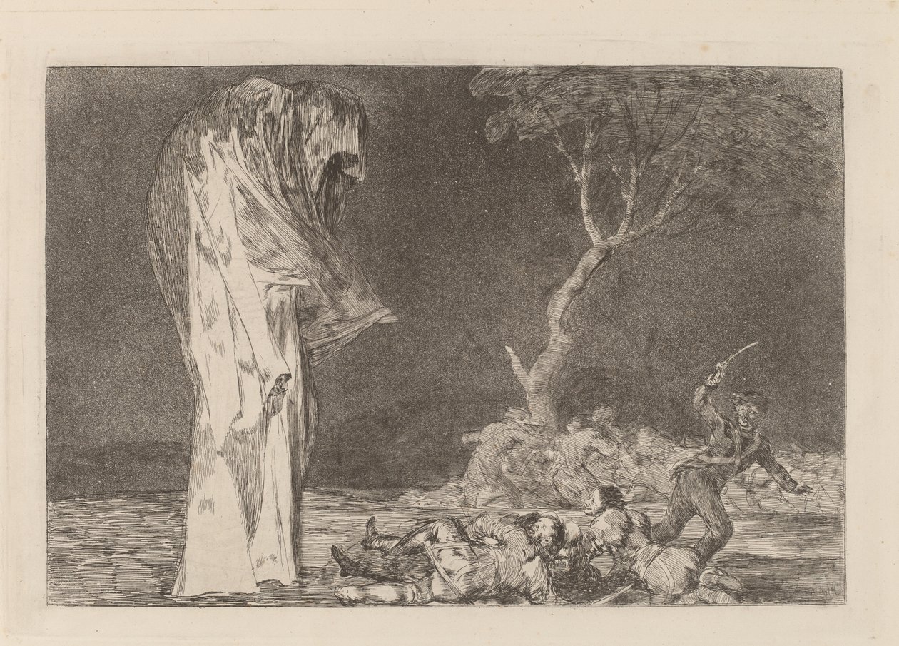 Dårskap av rädsla av Francisco de Goya