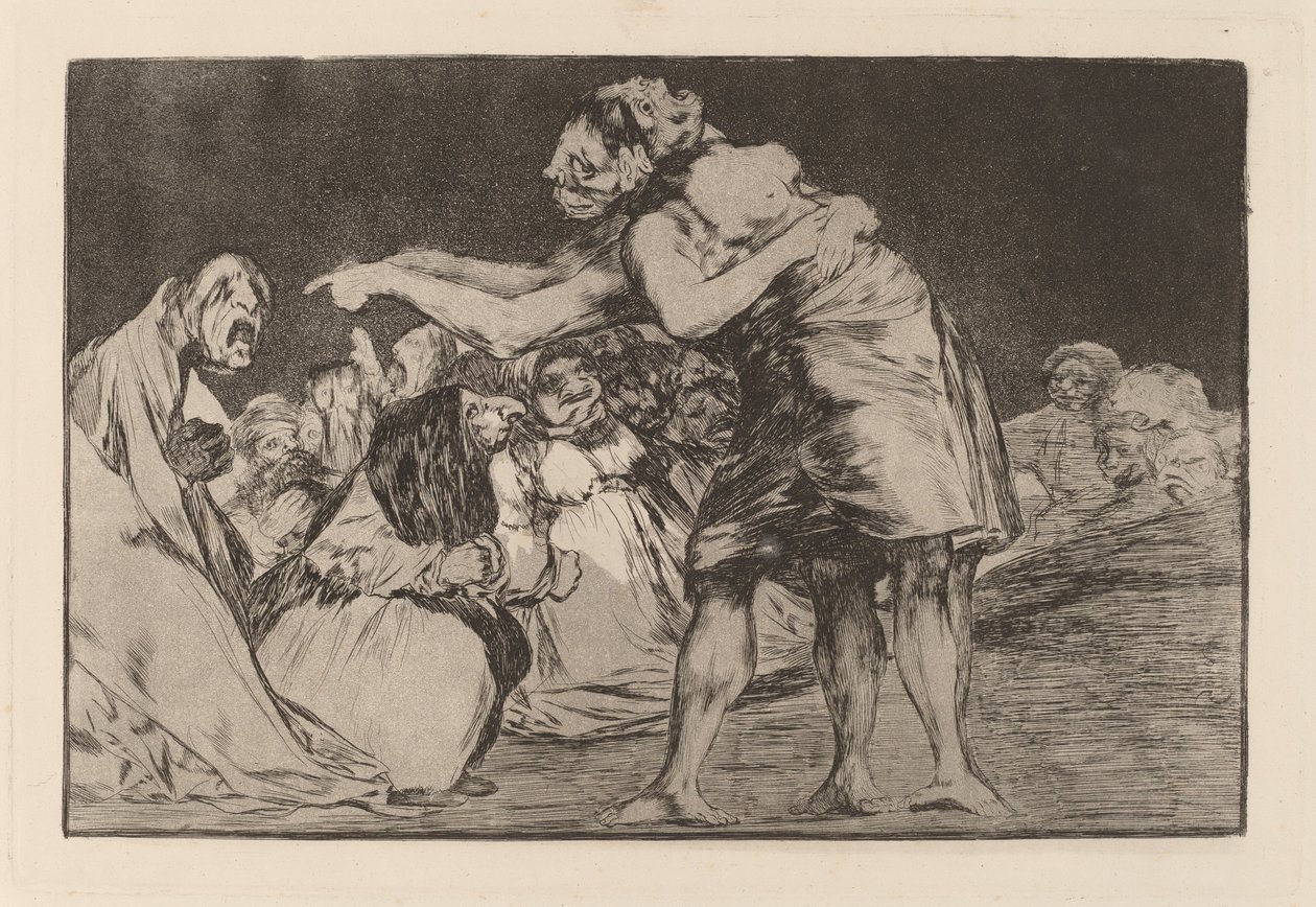 Disparate desordenado (Disorderly Folly) av Francisco de Goya