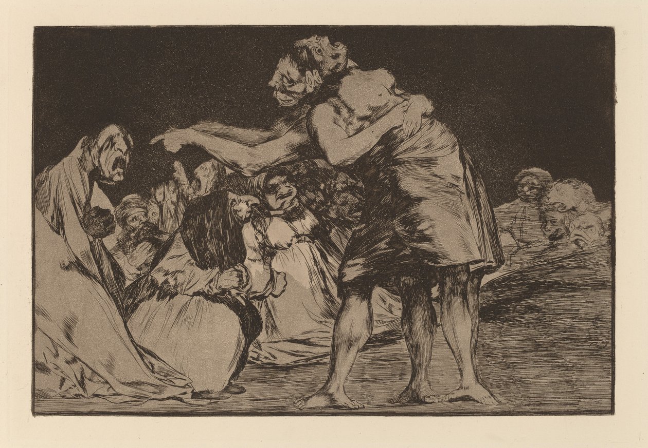 Disparate desordenado (Disorderly Folly) av Francisco de Goya