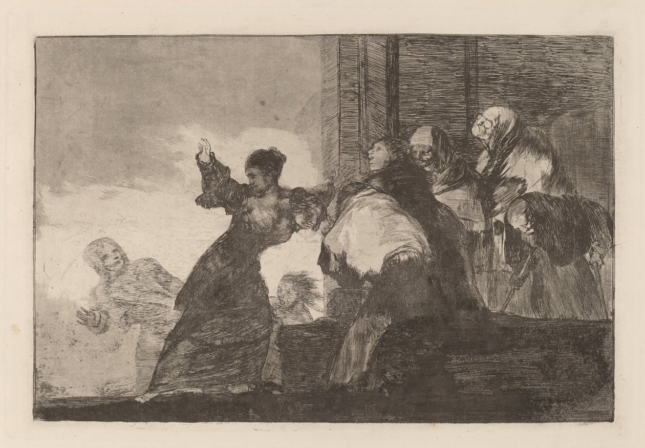 Disparate pobre (stackars dårskap) av Francisco de Goya