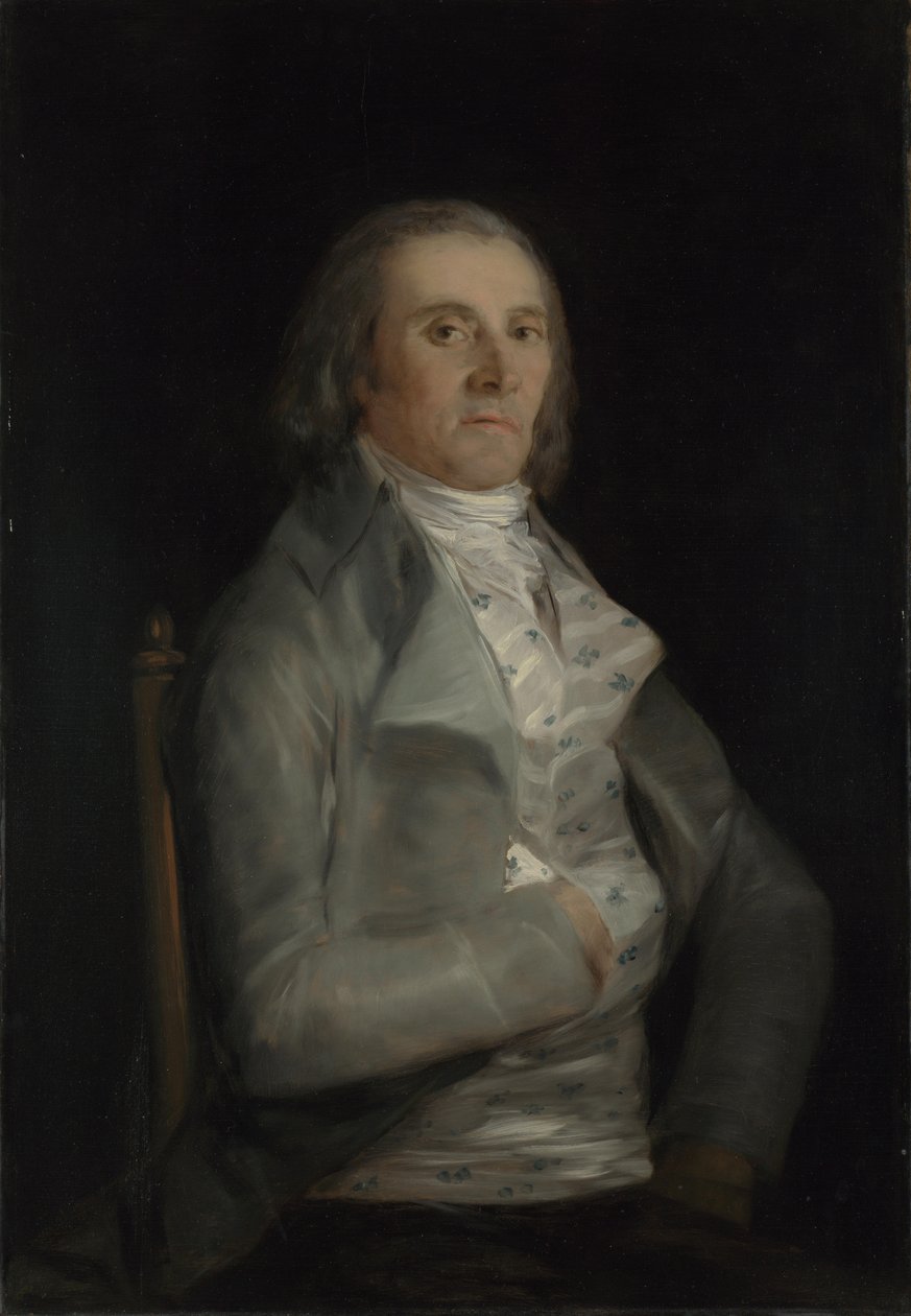 Don Andres del Peral, före 1798 av Francisco de Goya