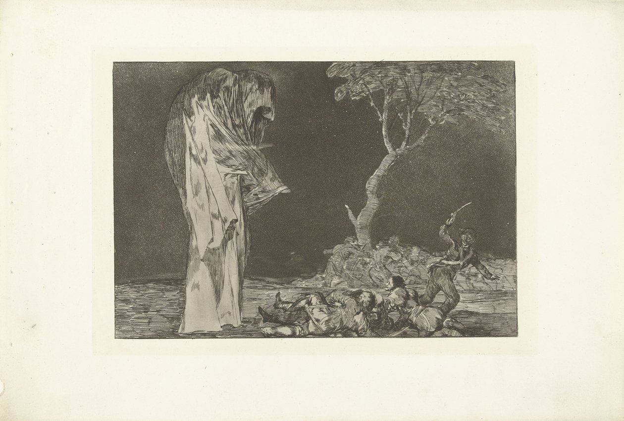 Rädslas dårskap Disparate de miedo Los Disparates (The follies) (serietitel) Los Proverbios (Ordspråken) (serietitel) av Francisco de Goya