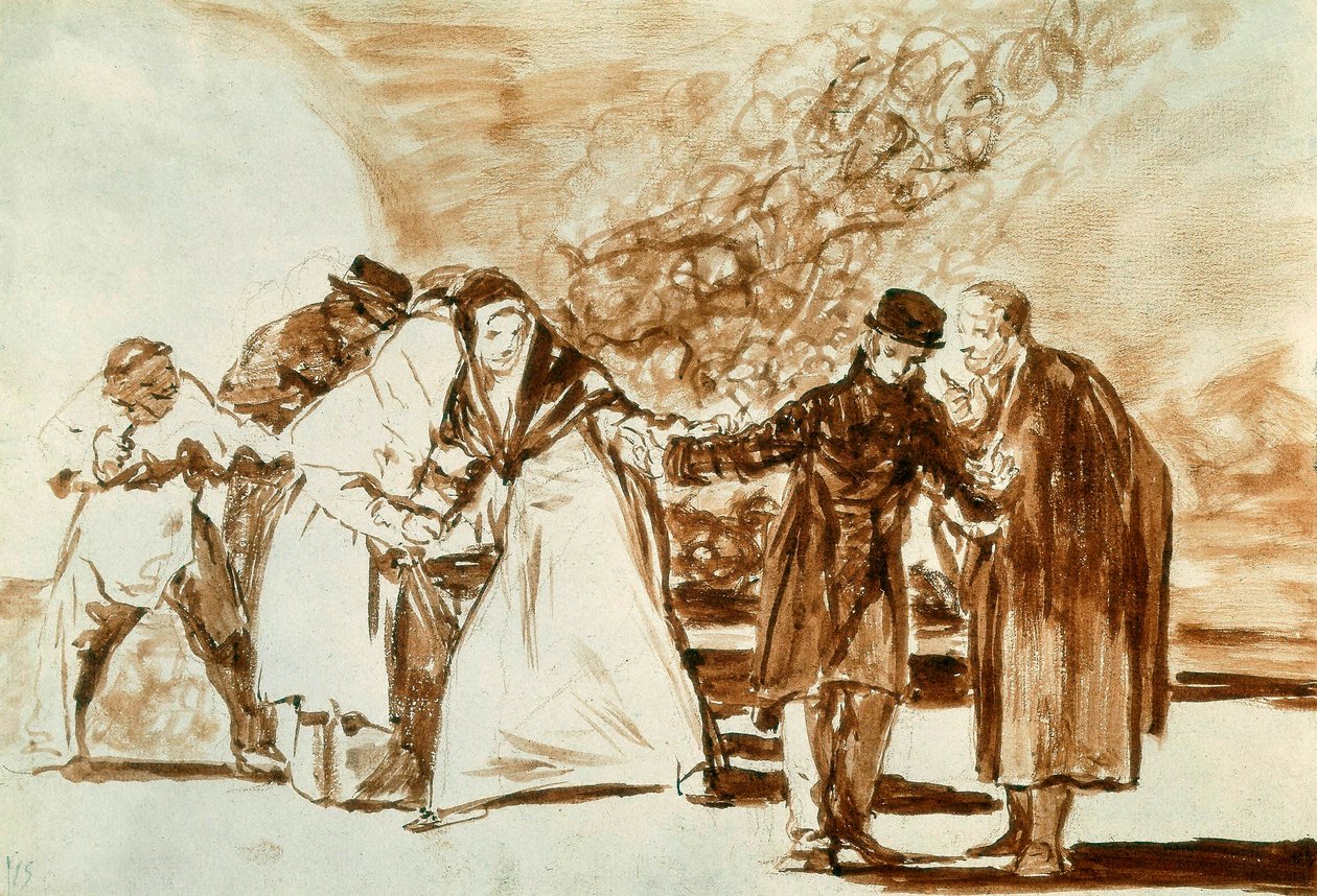 Uppmaning av Francisco de Goya