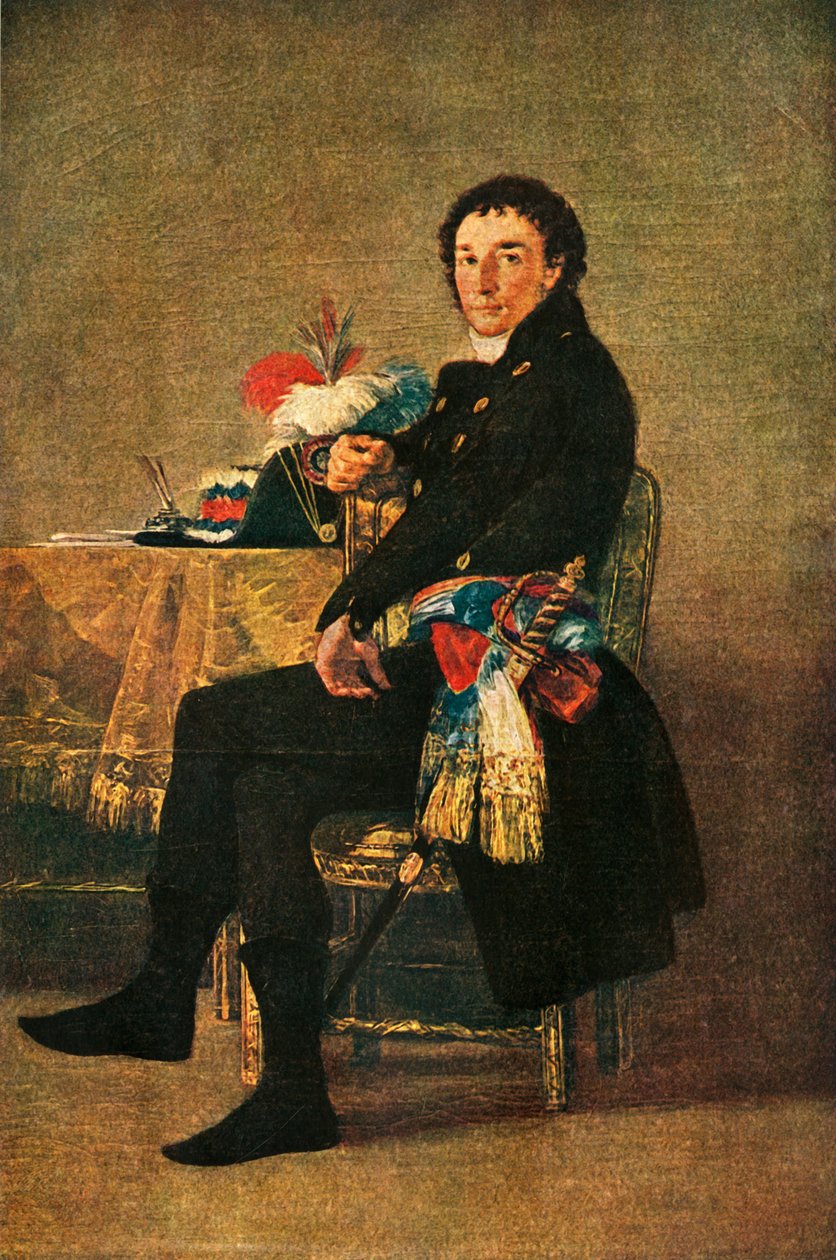 Fernando Guillemardet, c1798, 1938 av Francisco de Goya