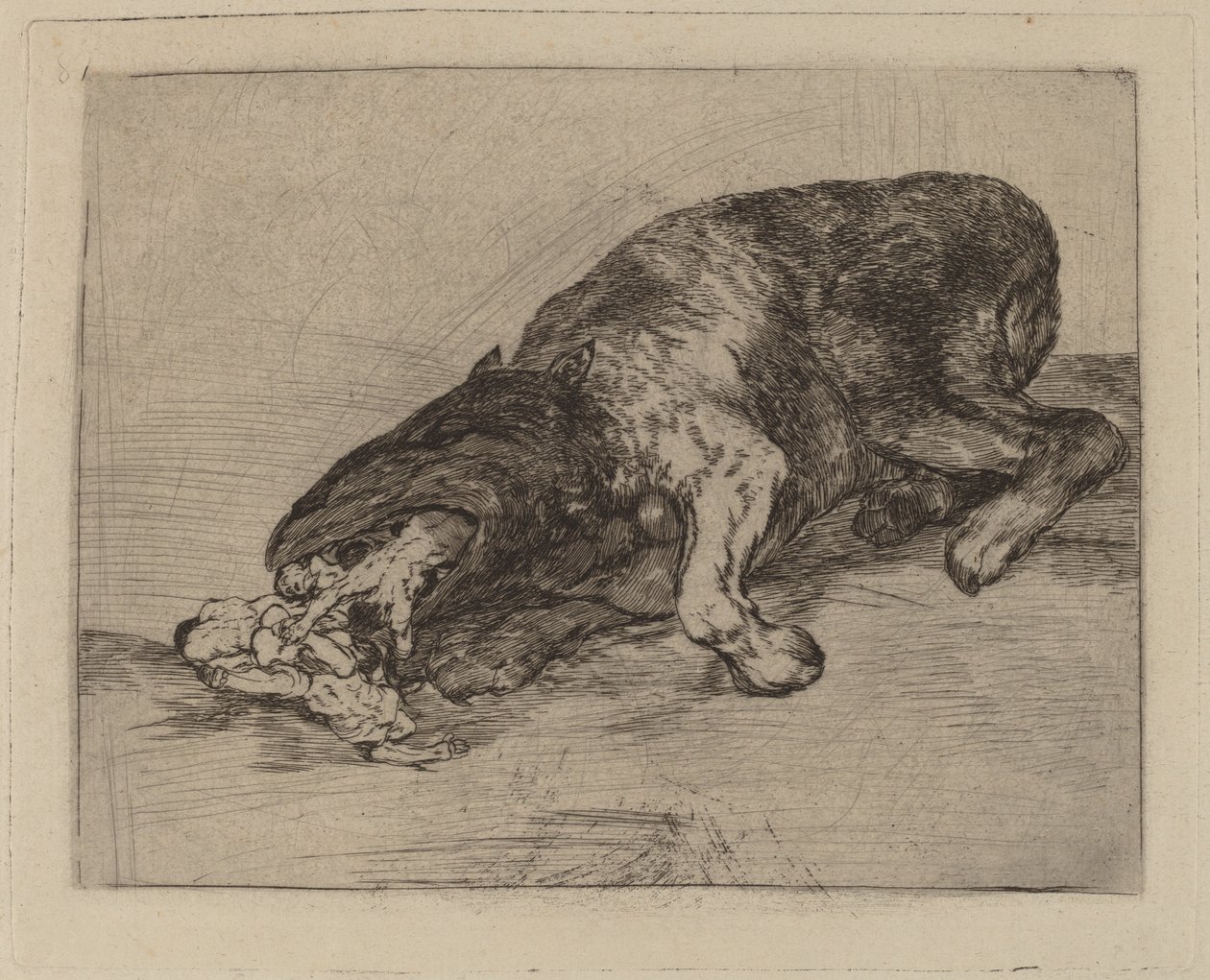 Häftiga monster! (Häftigt monster!) av Francisco de Goya