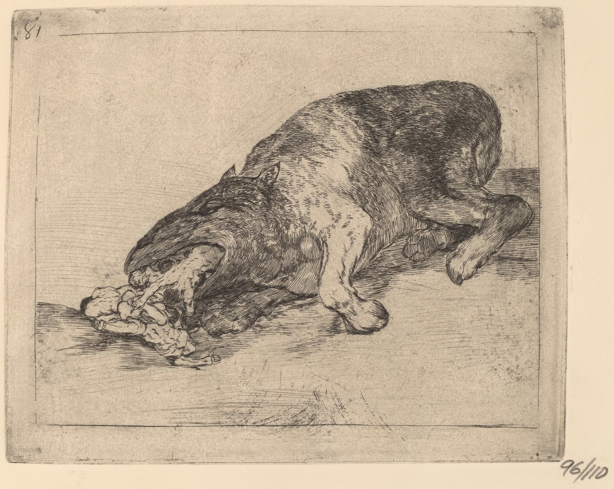 Häftiga monster! (Häftigt monster!) av Francisco de Goya