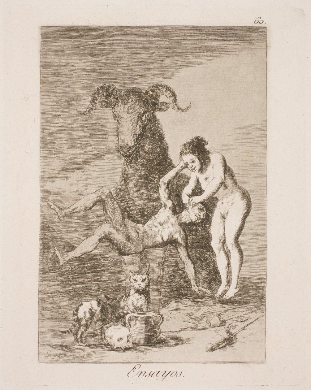 Försök av Francisco de Goya