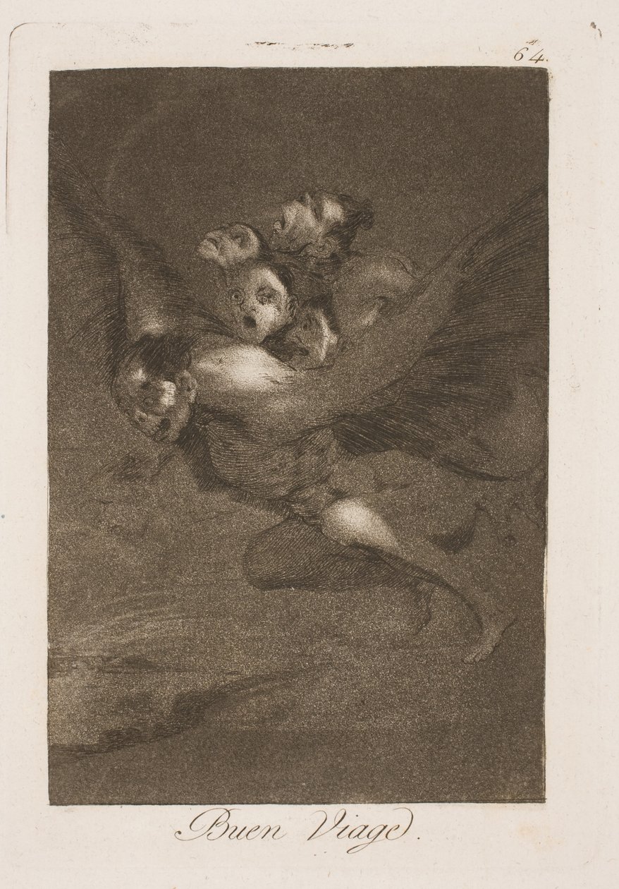 Trevlig resa! av Francisco de Goya