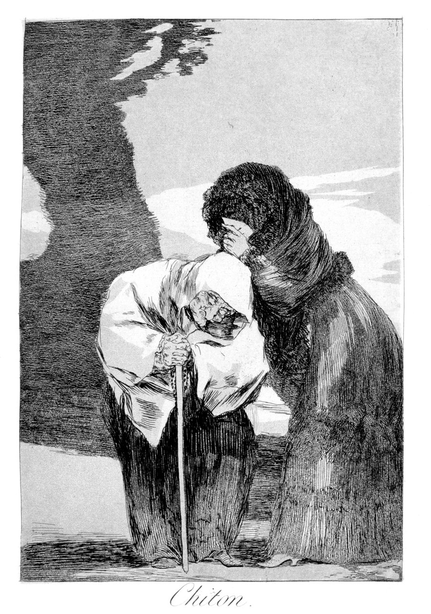 Hush, 1799 av Francisco de Goya