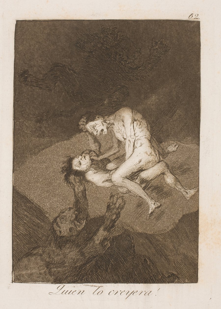 Vem hade trott det! av Francisco de Goya