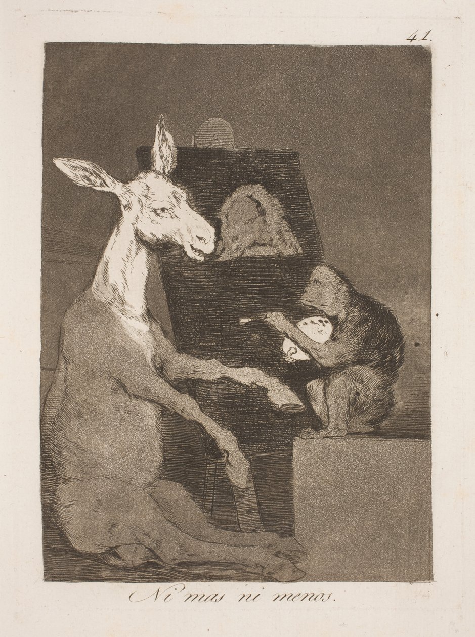 Varken mer eller mindre av Francisco de Goya